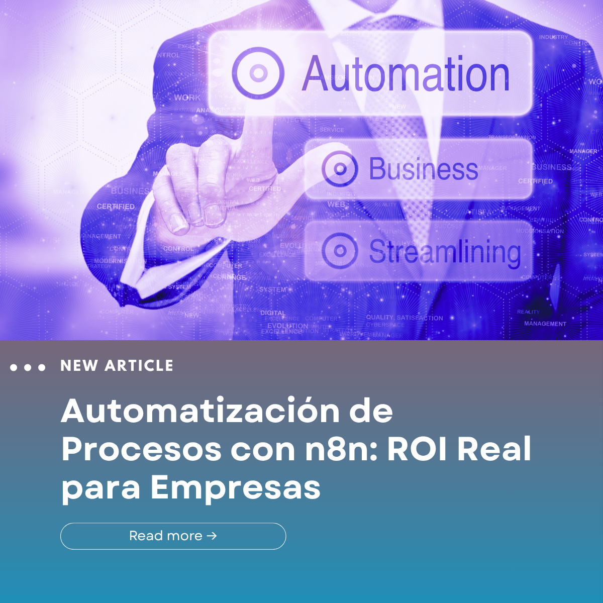 Automatización de Procesos con n8n: ROI Real para Empresas - BLIMOP